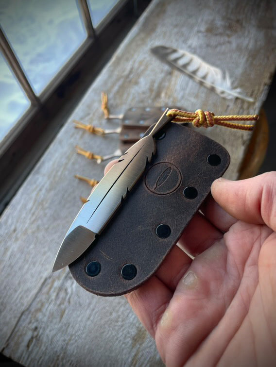 Wild Cane Supply Co. x Barn & Brook Supply Co.: Pocket Feather Knife