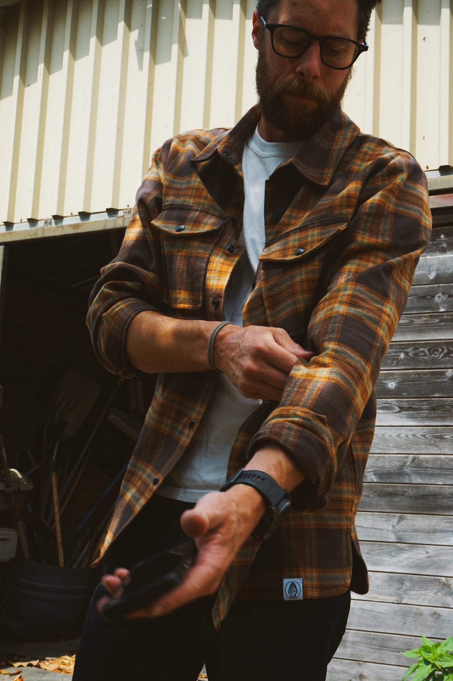 Men's Flannel Made in USA, OUTFIT