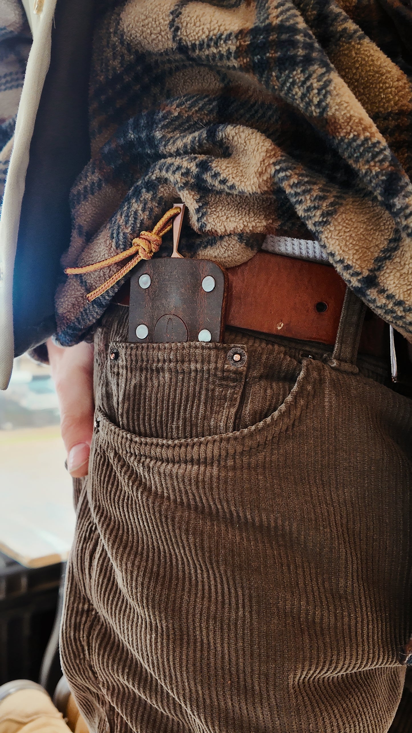 Wild Cane Supply Co. x Barn & Brook Supply Co.: Pocket Feather Knife